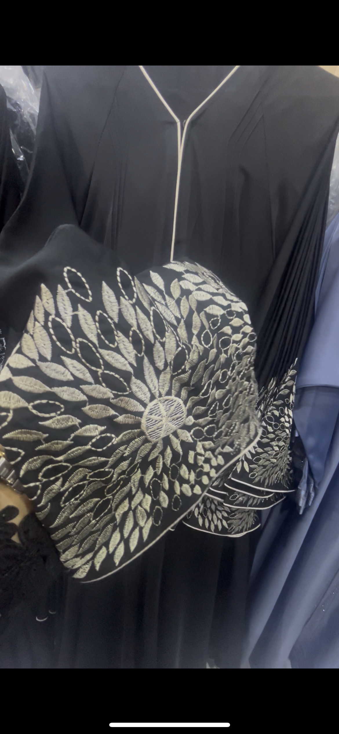 Abbaya/Kimono broderies beige 🇸🇦