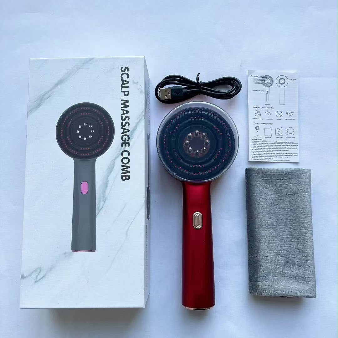 Brosse pousse +++ red light therapy+ massage+ diffusion soin