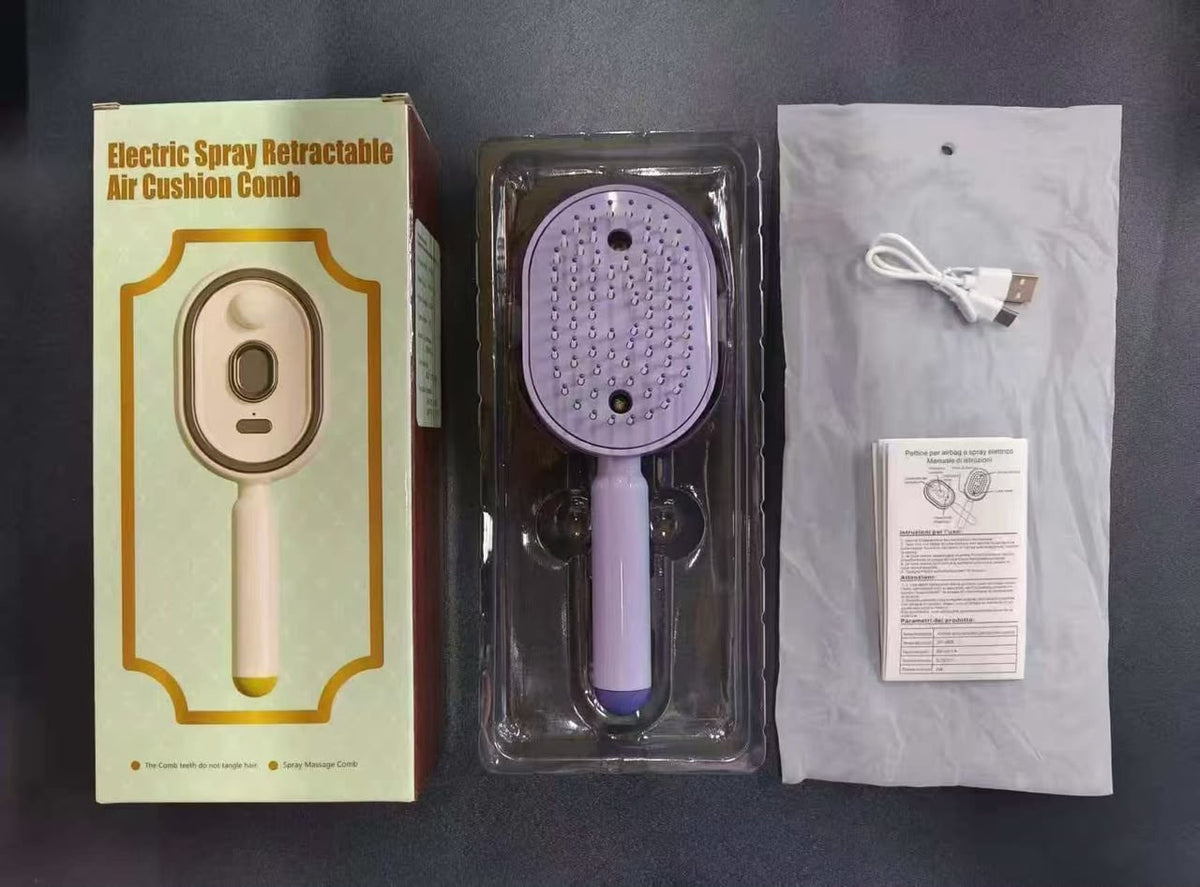 Brosse tracking perte de cheveux, gainage fibre capillaire + RLT