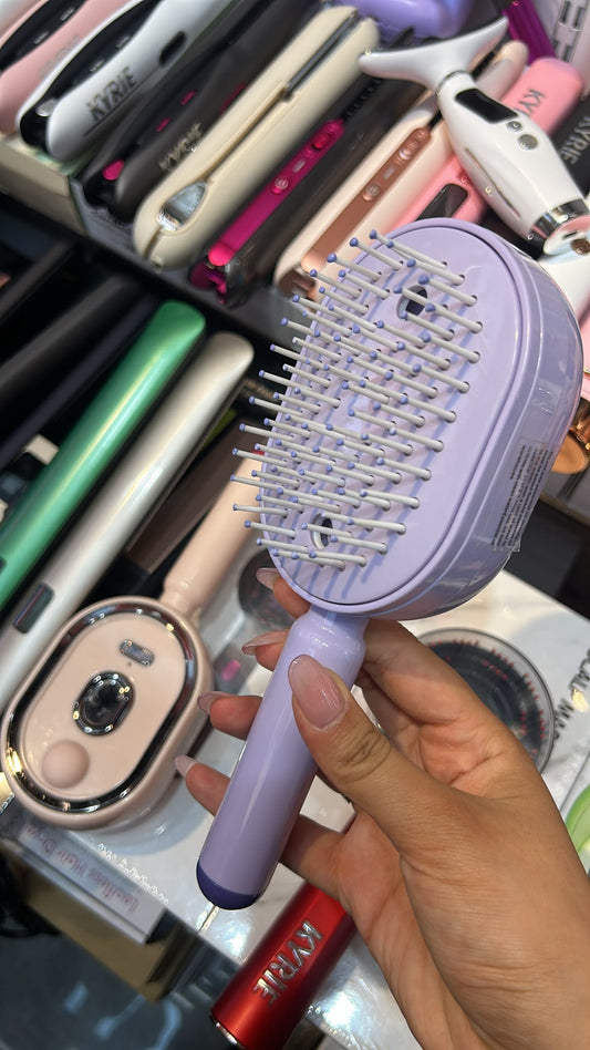 Brosse tracking perte de cheveux, gainage fibre capillaire + RLT
