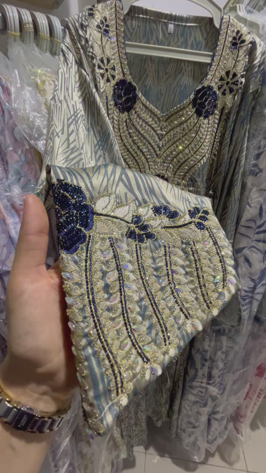 Mukhawir Gris/Doré/Noir 🇸🇦